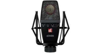 Se4400 2nd Gen Multi Pattern Large Diaphragm Vintage Microphone With Shockmount