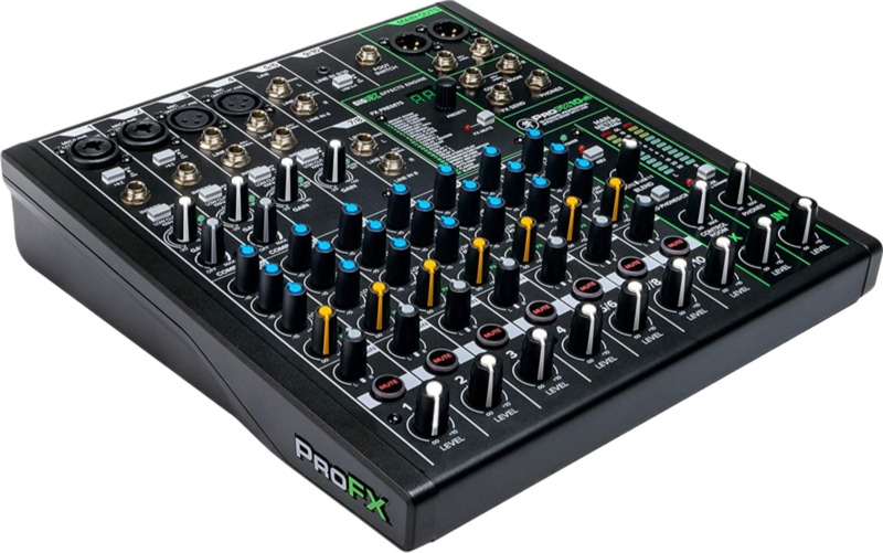 Mackie Profx10-v3 Mixer. 100 Channel