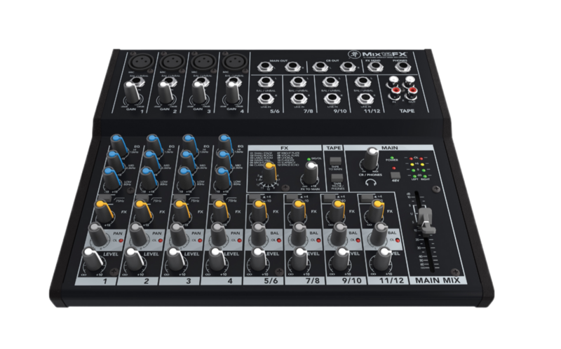 Mackie Mix12fx 12-channel Compact Mixer W/ Fx