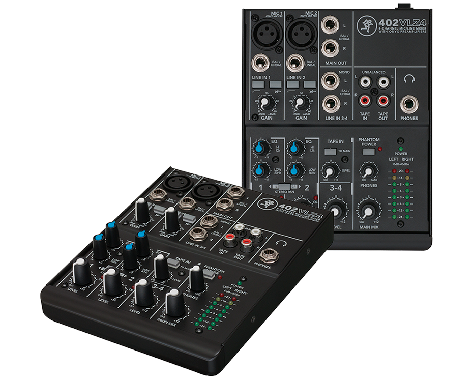 Mackie 402vlz4 4-channel Ultra Compact Mixer