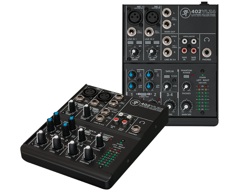Mackie 402vlz4 4-channel Ultra Compact Mixer
