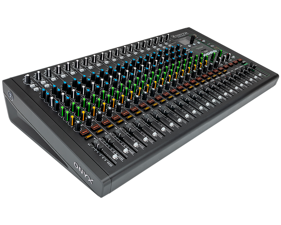 Mackie Onyx24 24-channel Premium Analog Mixer With Multi-track Usb