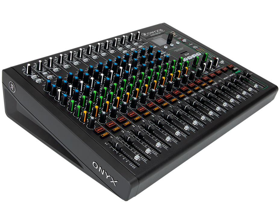 Mackie Onyx16 16-channel Premium Analog Mixer With Multi-track Usb