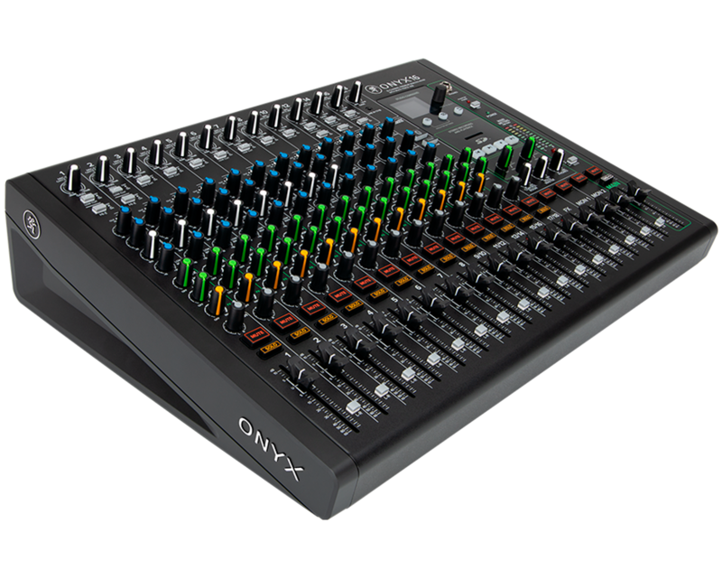 Mackie Onyx16 16-channel Premium Analog Mixer With Multi-track Usb