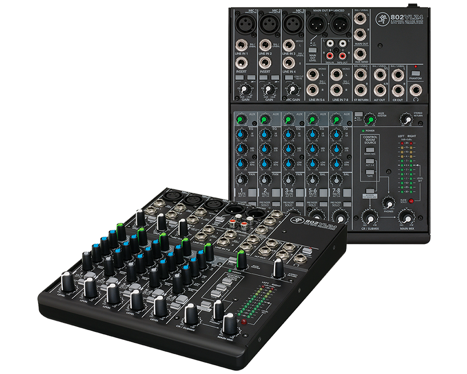 Mackie 802vlz4 8-channel Ultra Compact Mixer