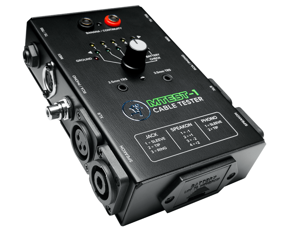 Mackie Mtest-1 Cable Tester