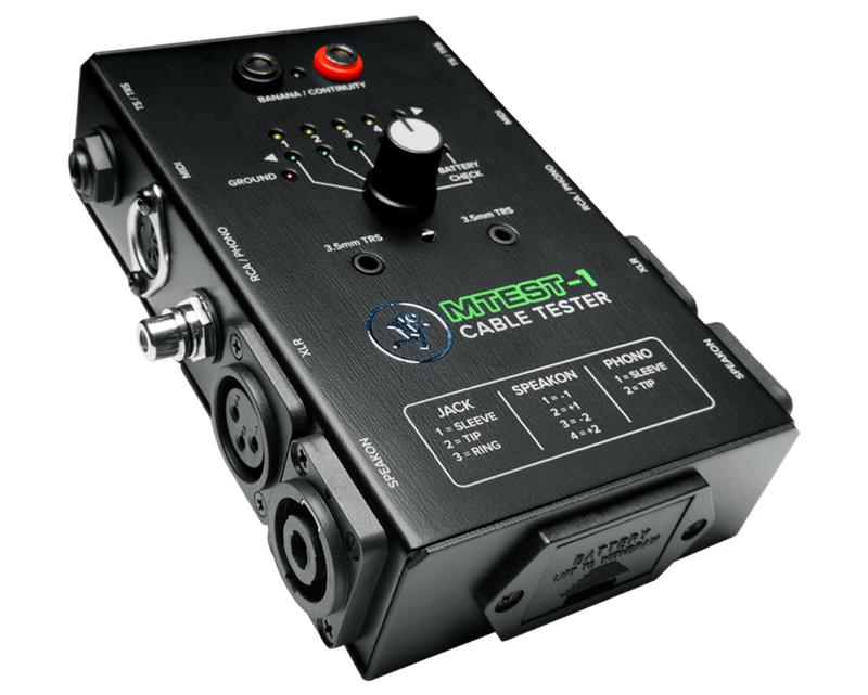 Mackie Mtest-1 Cable Tester