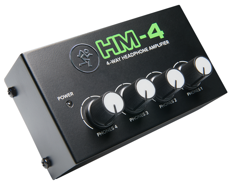 Mackie Hm-4 4-way Headphone Amplifier