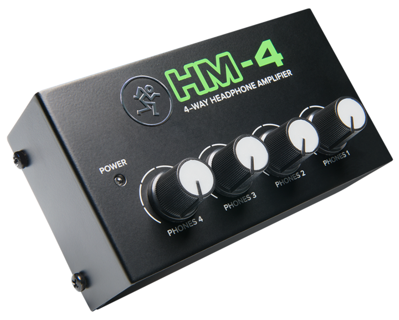 Mackie Hm-4 4-way Headphone Amplifier