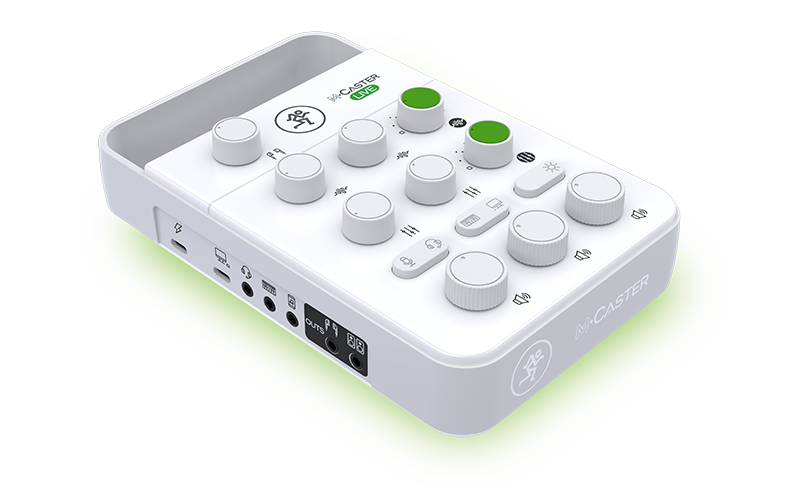 Mackie M-caster-live-wht Portable Live Streaming Mixer (White)