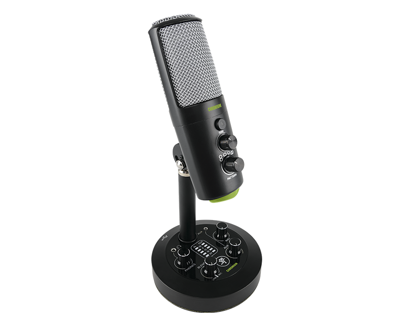 Mackie Chromium Premium Usb Condenser Microphone With Built-in 2-channel Mixer