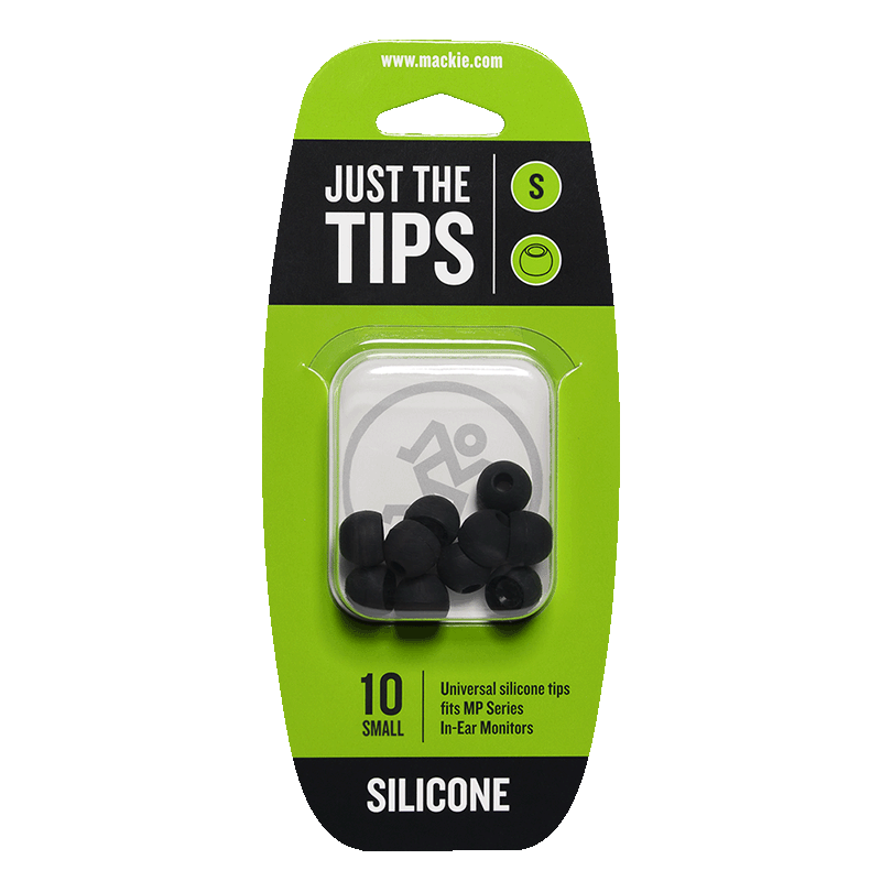 Mackie Mp Series Small Silicone Black Tips Kit