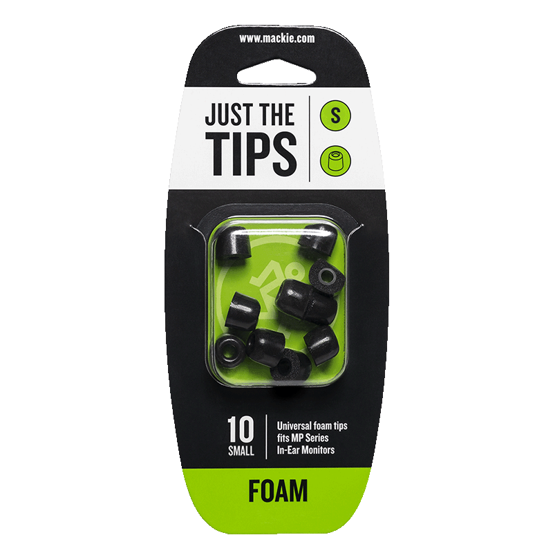 Mackie Mp Series Small Foam Black Tips Kit