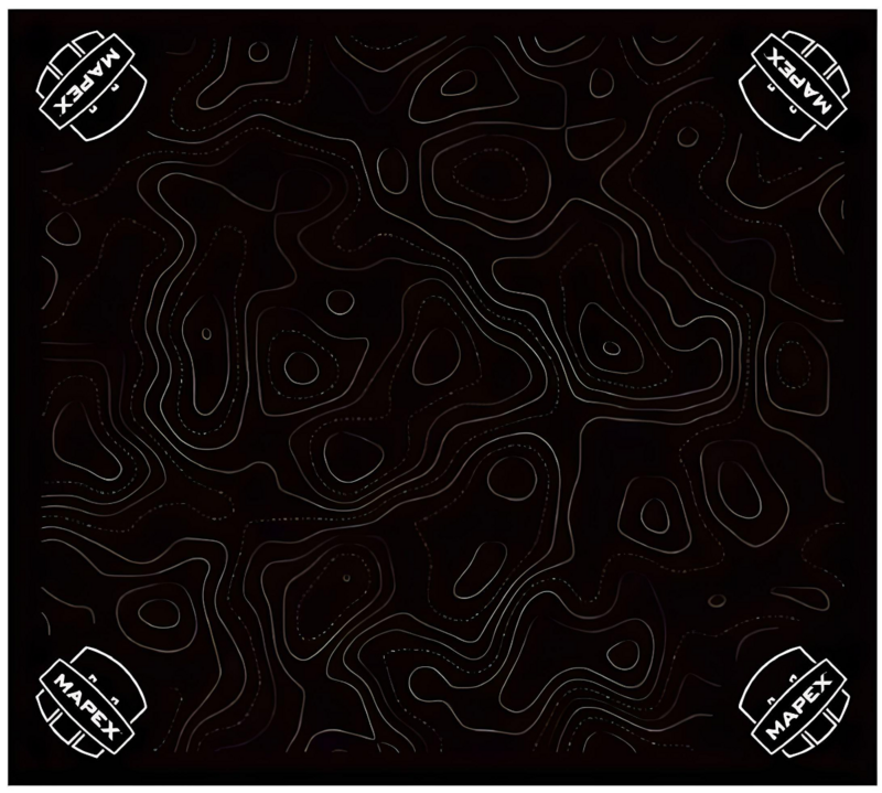 Mapex Drum Rug, Classic Contour