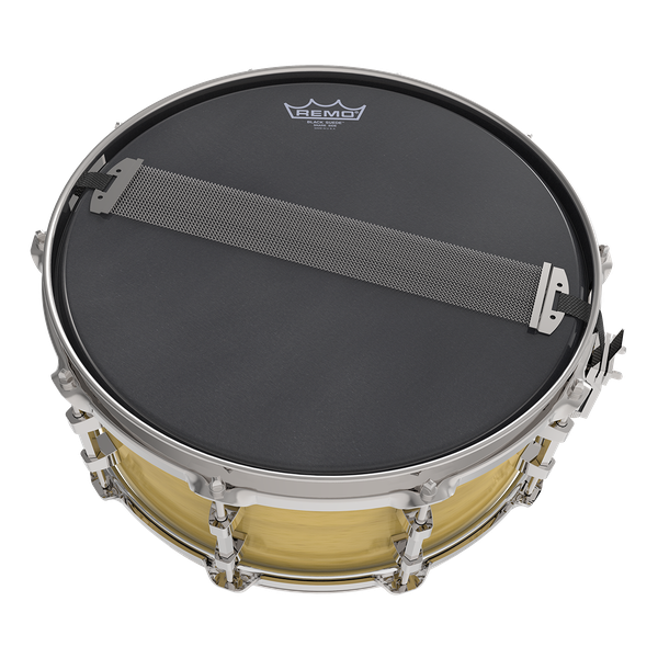 Remo Ambassador Black Suede Snare Side - 14"