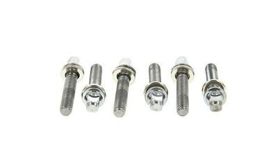 Pearl 1-1/16" (28mm) Length Standard Tom And Snare Drum Tension Rods 6-pack