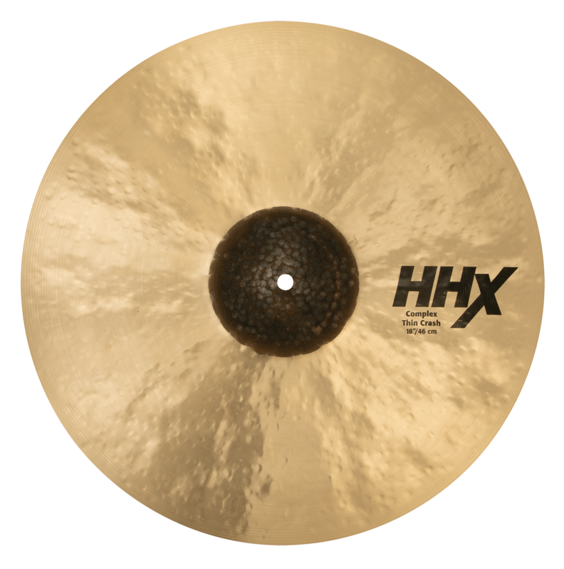 Sabian 18" Hhx Complex Thin Crash