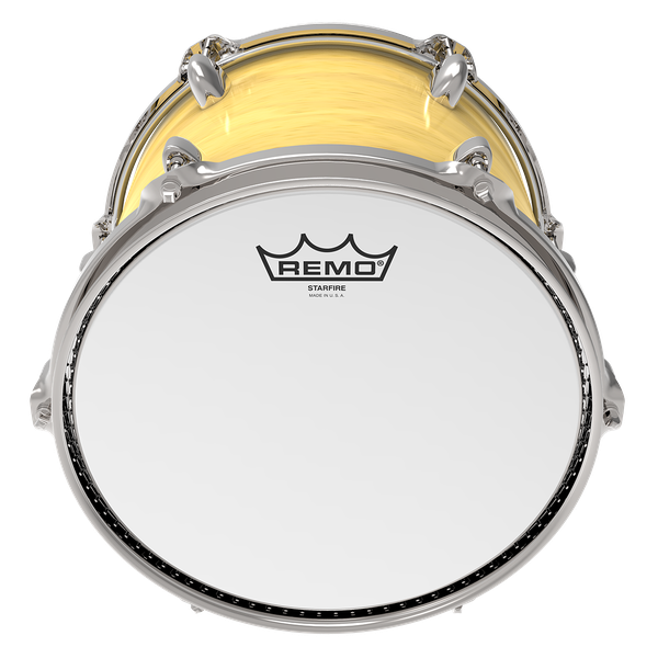 Remo Ambassador Starfire Chrome - Sizes 6" - 28"