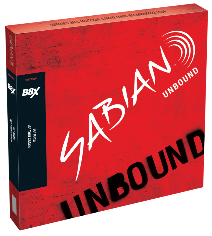 Sabian B8x First Pack W/14" Hats, 16" Crash