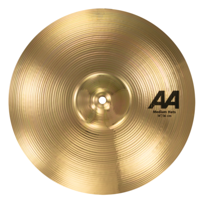 Sabian 14" Aa Medium Hats Brilliant Finish