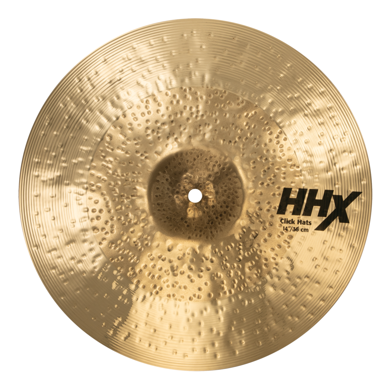Sabian 14" Hhx Click Hats Brilliant Finish