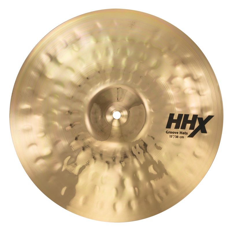 Sabian 15" Hhx Groove Hi-hats Brilliant Finish