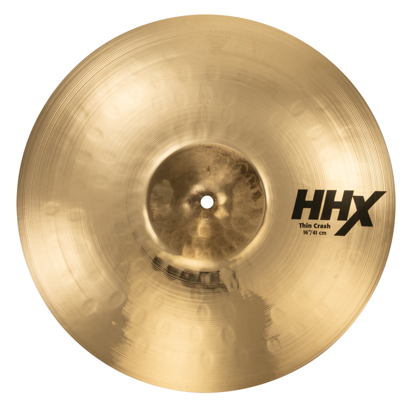Sabian 16" Hhx Thin Crash Brilliant Finish