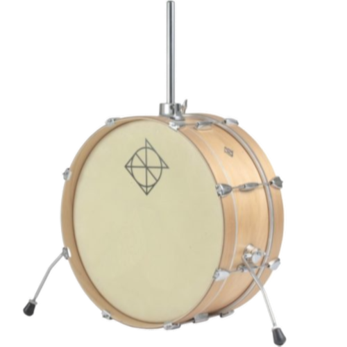 Dixon Little Roomer 7x20 Bass Drum In Satin Natural Lacquer (Sn)