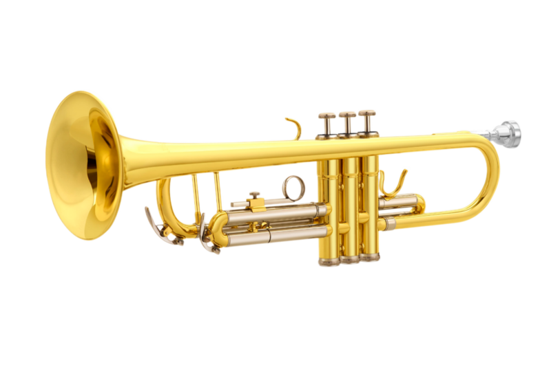 Eldon By Antigua Tr-2130 Bb Trumpet. Red Brass Mouthpiece And Lacquer Finish