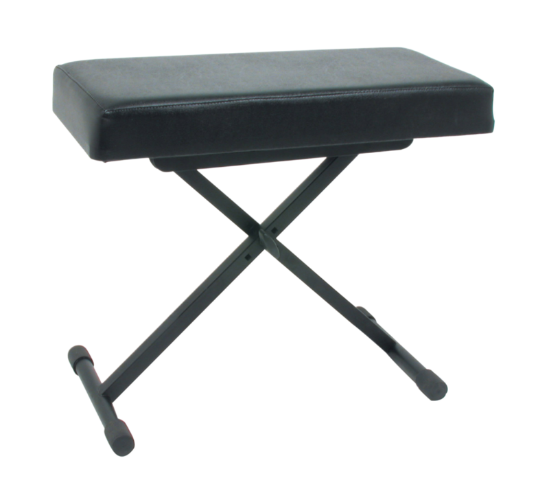Quik Lok Bx-8-u Large Keyboard Bench With Extra Thick Cushion