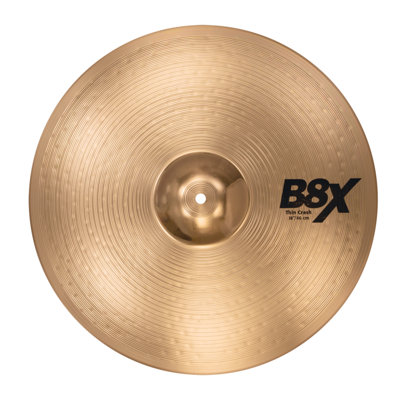 Sabian 18" B8x Thin Crash