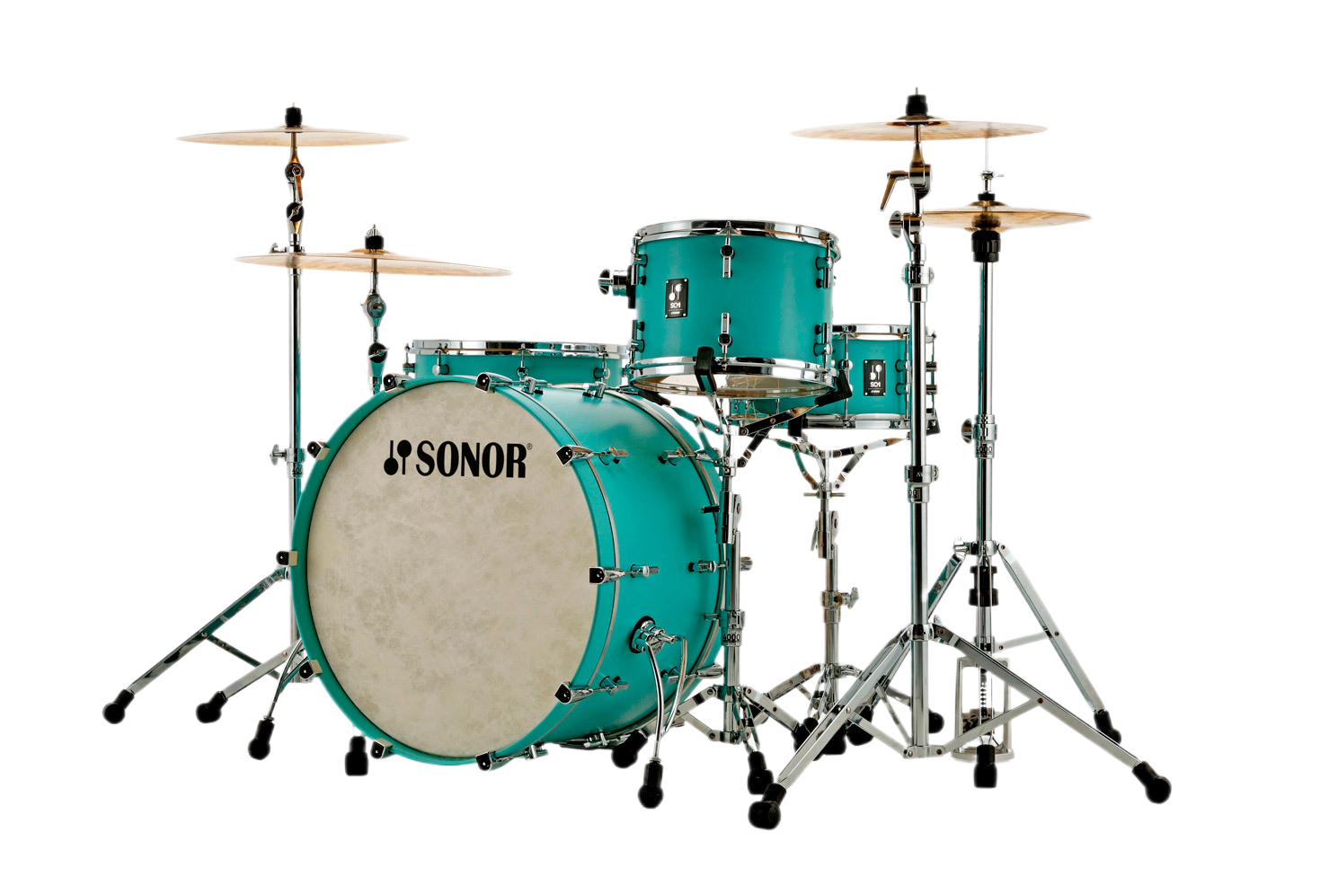 Sonor Sq1 24" 3-pc Shell Pack-cruiser Blue