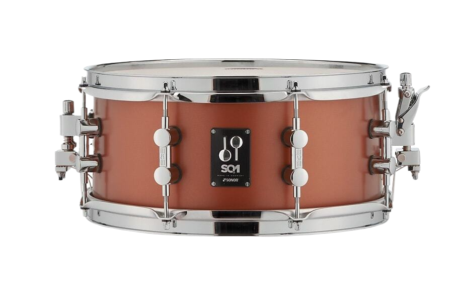 Sonor Sq1 14"X 6.5" Snare Drum-satin Copper Brown