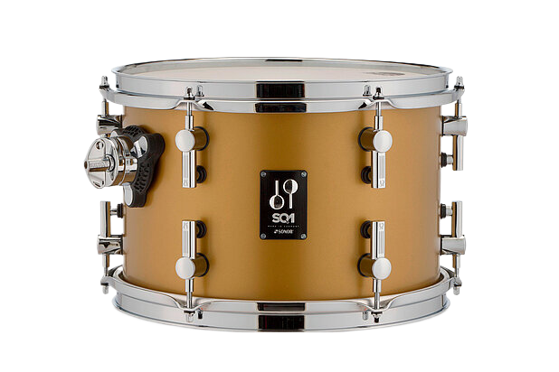 Sonor Sq1 13"X 9" Tom-satin Gold Metallic