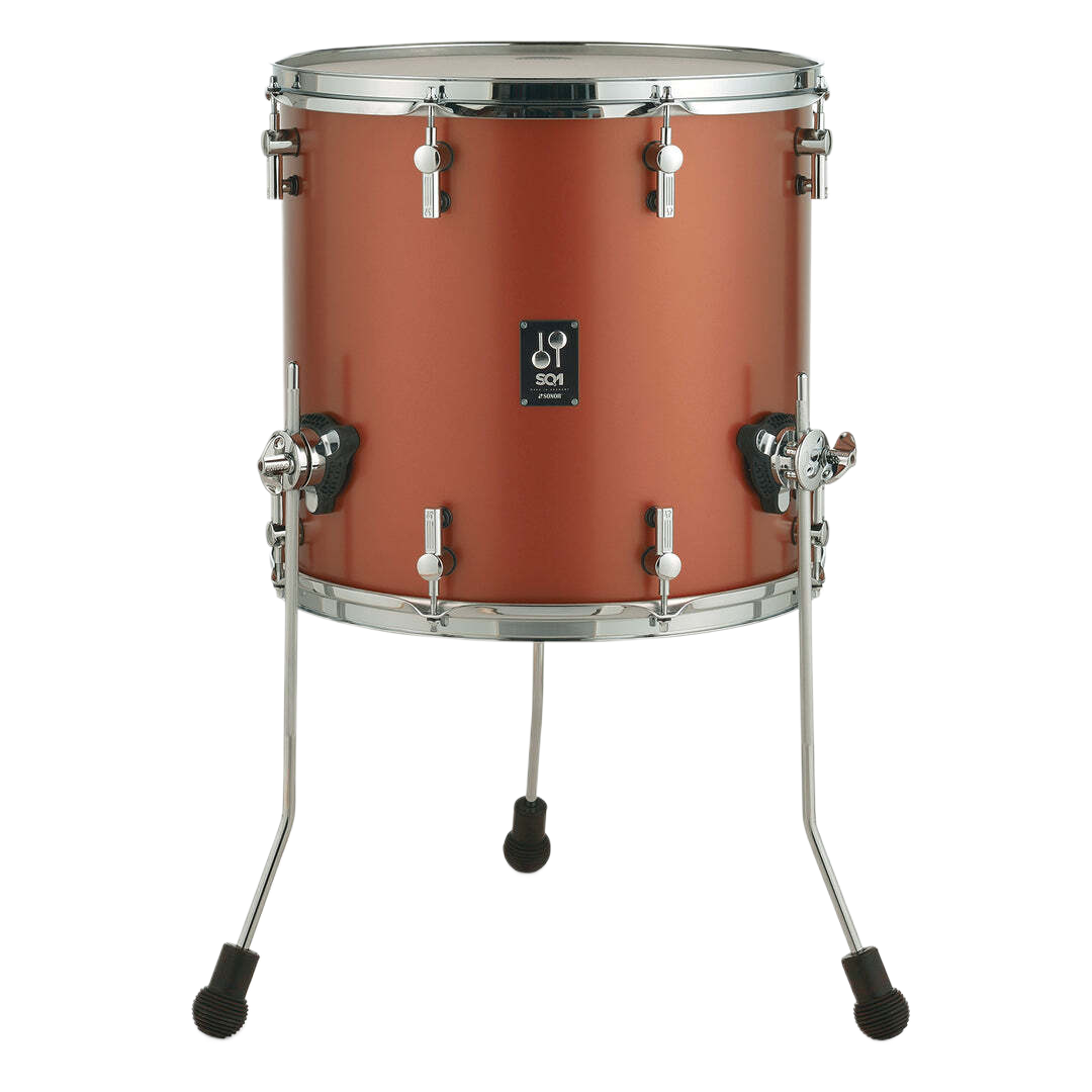 Sonor Sq1 14"X 13" Floor Tom-satin Copper Brown