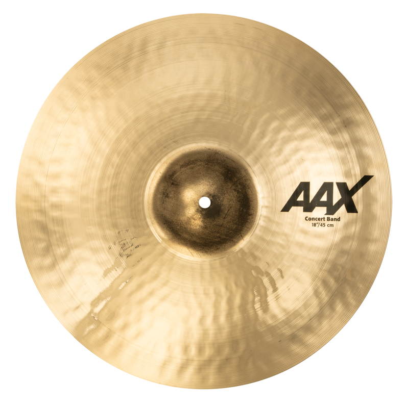 Sabian 18" Aax Concert Band  Brilliant Finish