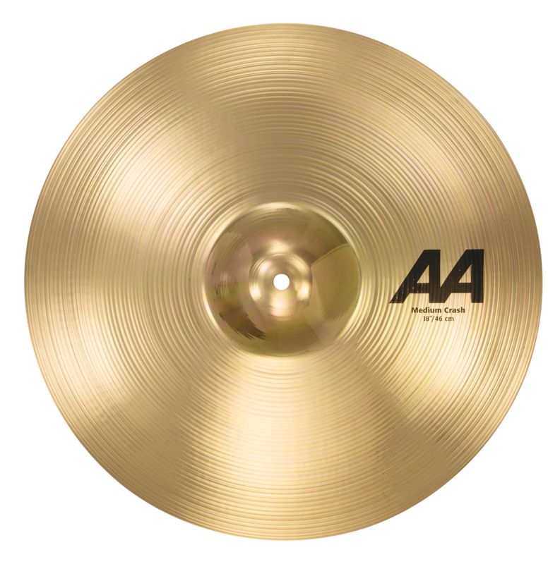 Sabian 18" Aa Medium Crash Brilliant Finish