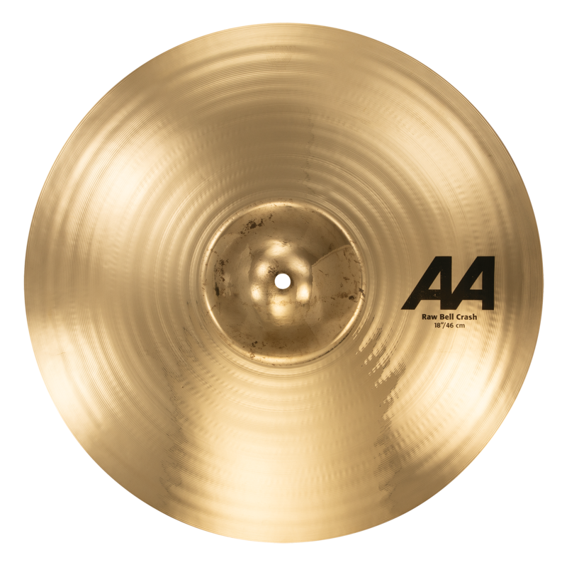 Sabian 18" Aa Raw Bell Crash Brilliant Finish