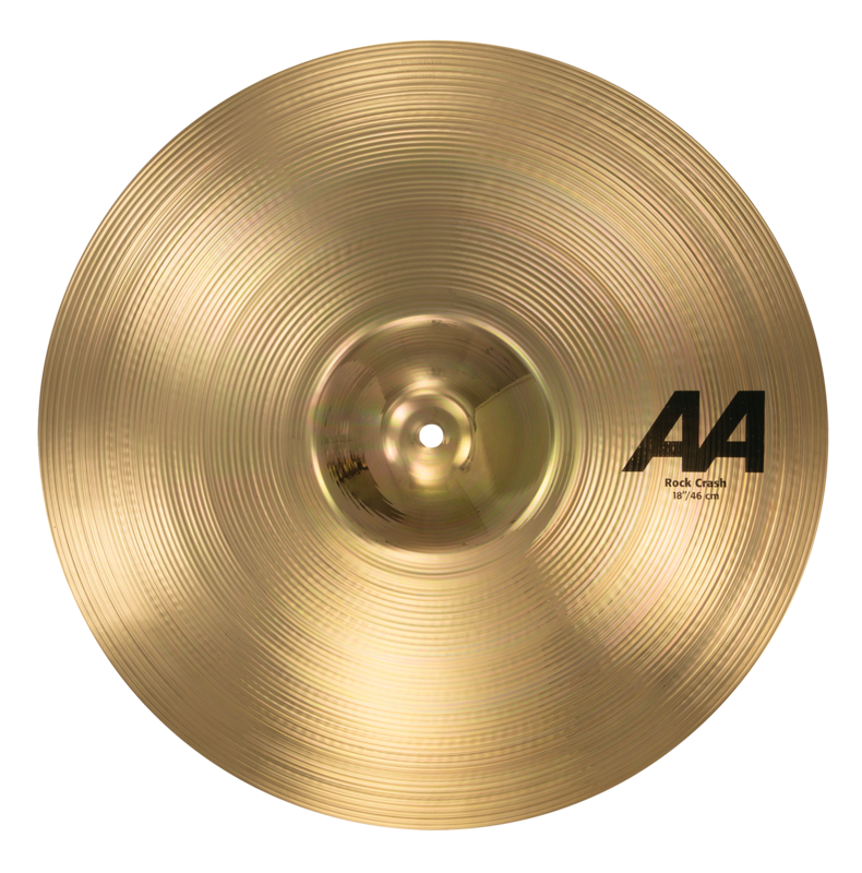 Sabian 18" Aa Rock Crash Brilliant Finish