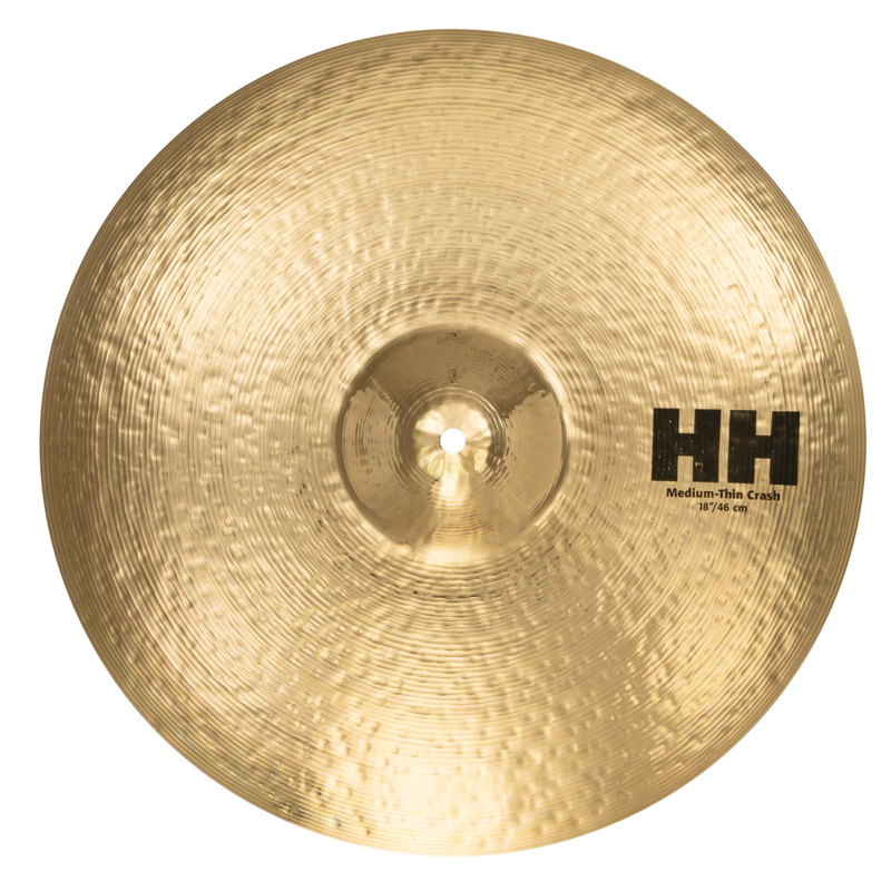 Sabian 18" Hh Medium-thin Crash Brilliant Finish