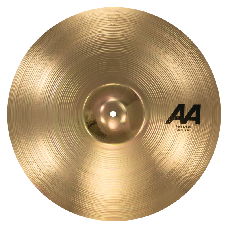 Sabian 20" Aa Rock Crash Brilliant Finish