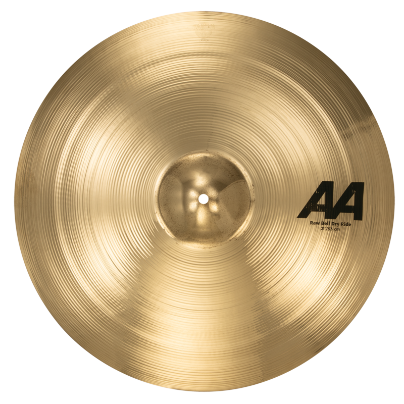 Sabian 21" Aa Raw Bell Dry Ride Brilliant Finish