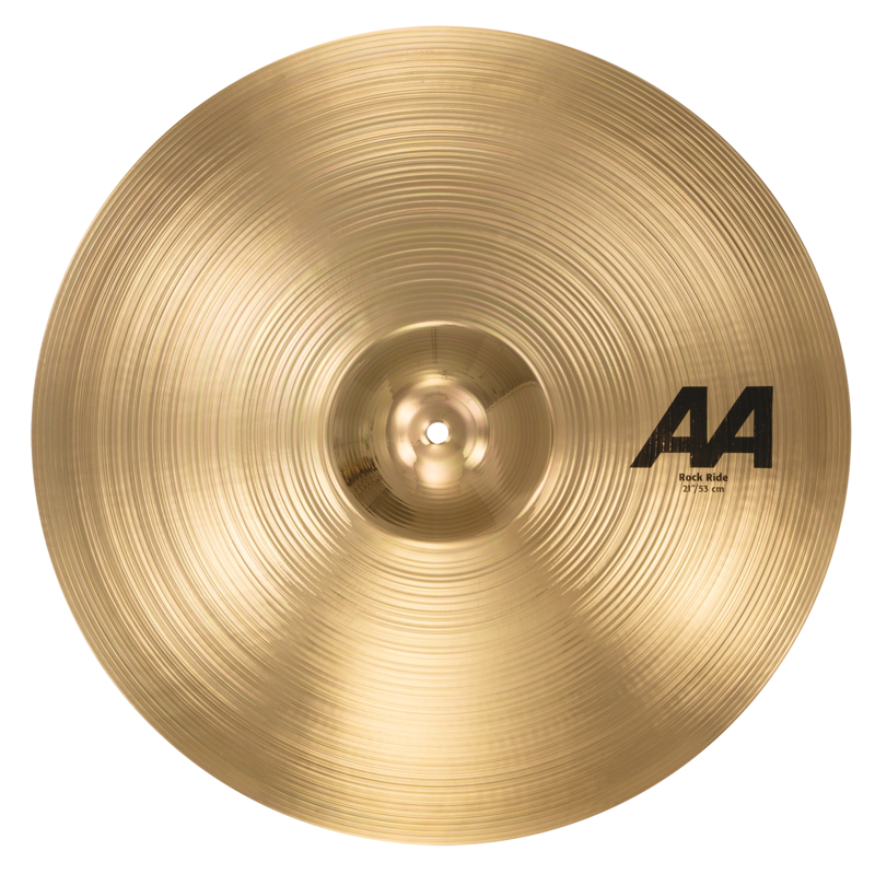 Sabian 21" Aa Rock Ride Brilliant Finish