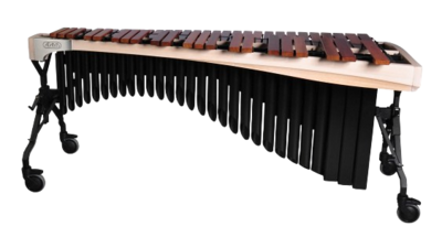 Adams Alpha Series 4.3 Oct. Marimba, White Wash Rails, Black Resonators