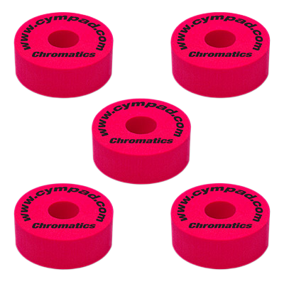 Cympad Cs15/5-r | Chromatics Set Ø 40/15mm Red (5-pieces)