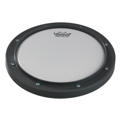 Remo Practice Pad - Tunable, Grey, Ambassador Coated Drumhead