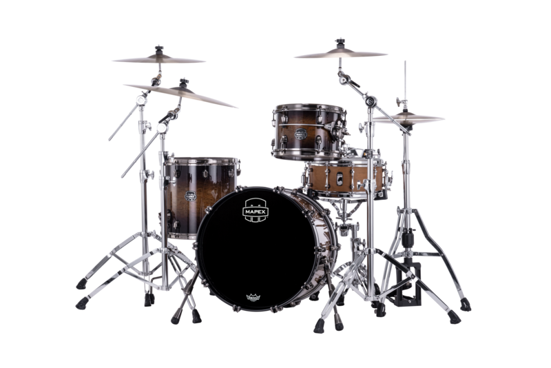 Mapex Saturn Evolution Straight Ahead - 3-piece Shell Pack Without Snare - Halo Mounting System - Hybrid Shell Config