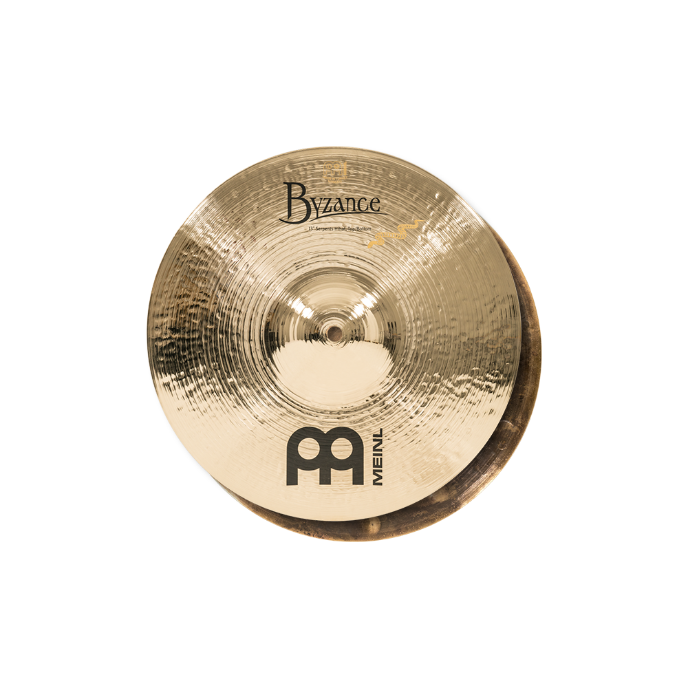 Meinl 13" Byzance Brilliant Serpents Hihat
