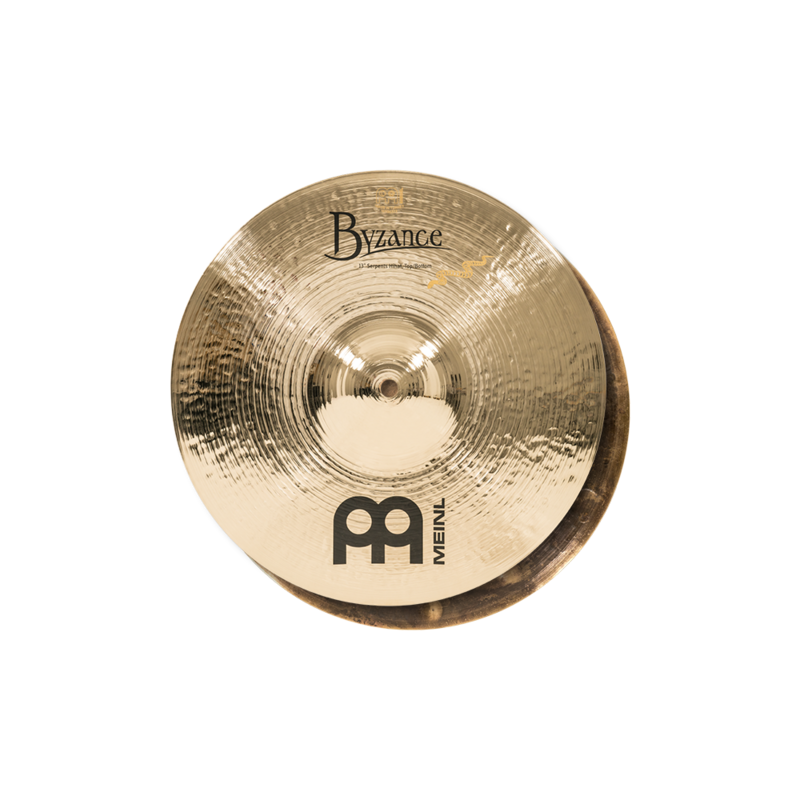 Meinl 13" Byzance Brilliant Serpents Hihat