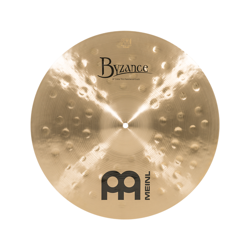 Meinl 18" Byzance Traditional Extra Thin Hammered Crash